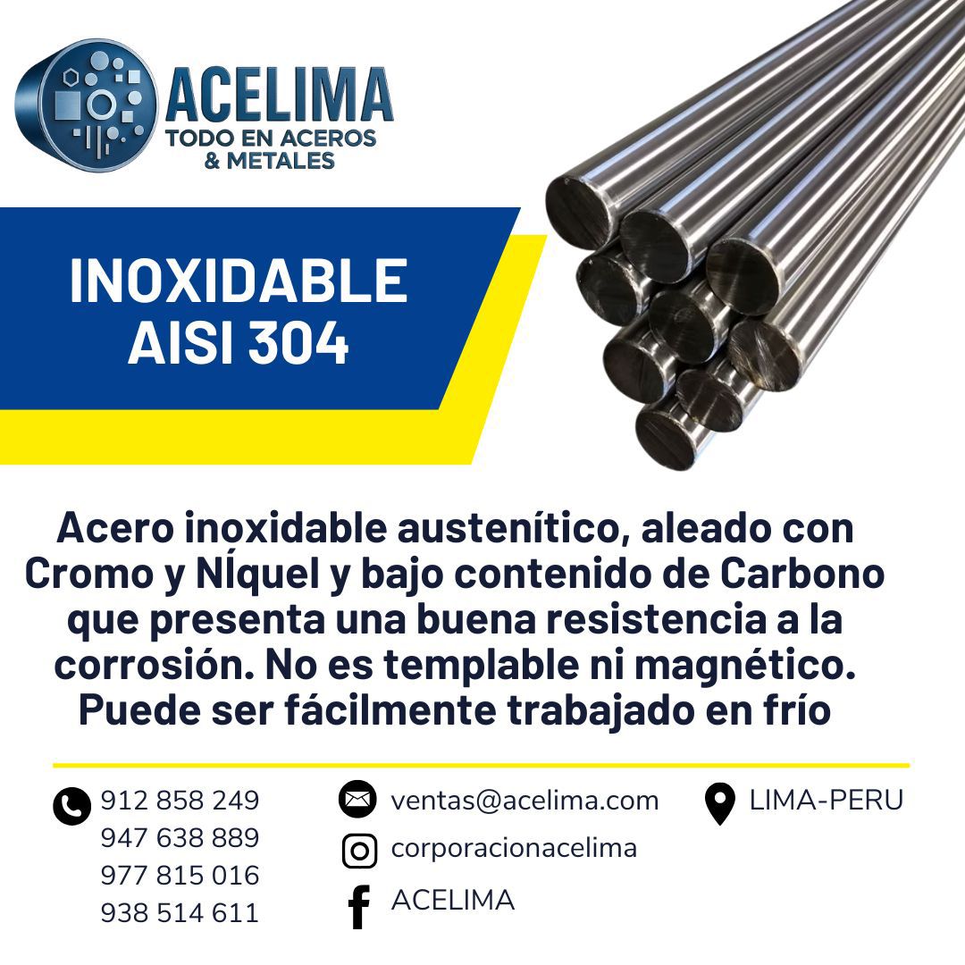 Inoxidable AISI 304