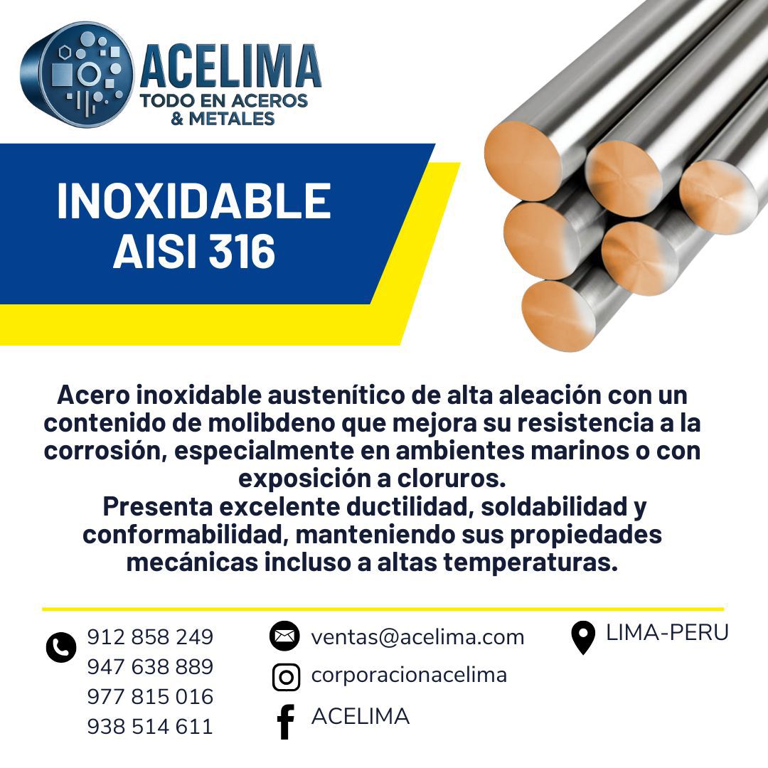 Inoxidable AISI 316