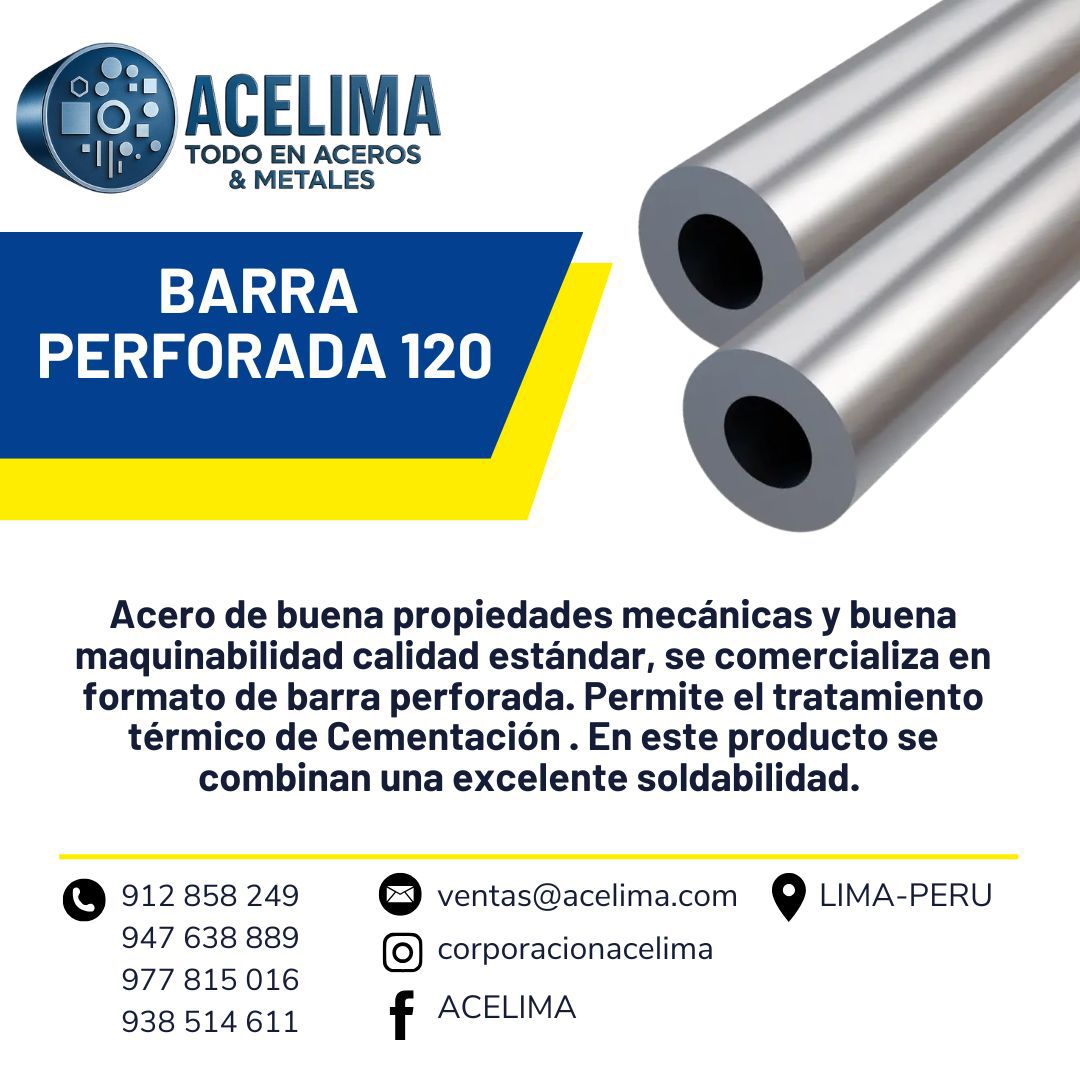Barra Perforada 120