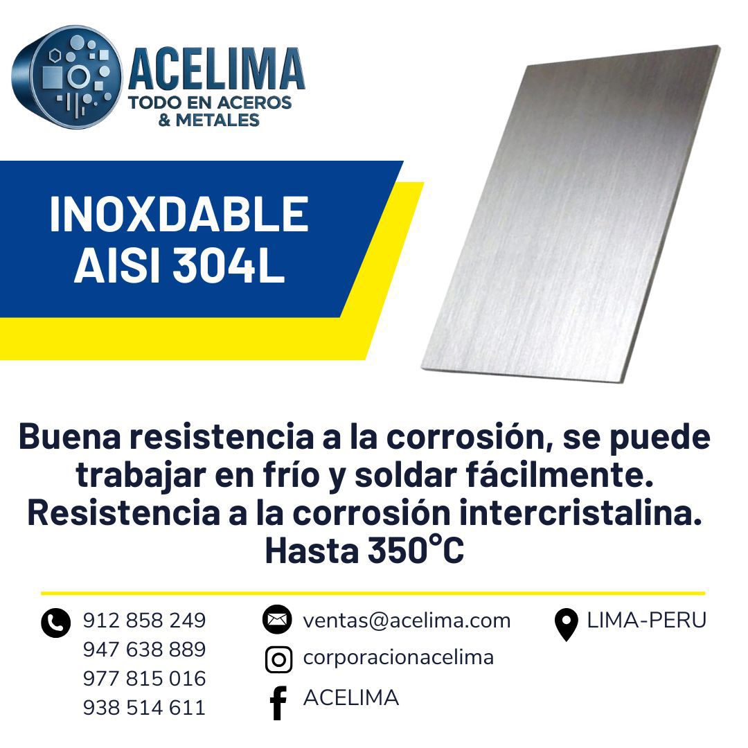 Inoxidable AISI 304L